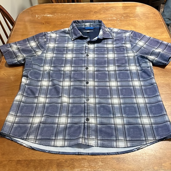 Mountain Ridge Button Down Short Sleeve Shirt - Picture 2 of 8